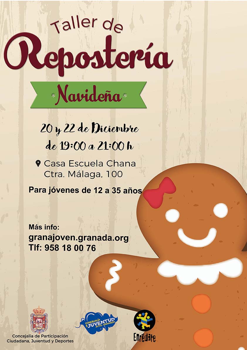 Navidad Granajoven: TALLER DE REPOSTERIA